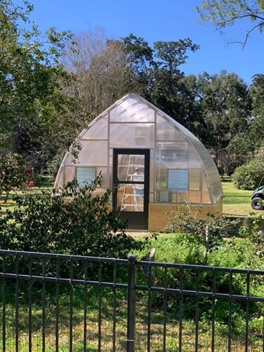 14' W -Collector Cypress Wooden Greenhouse