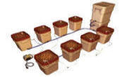 General Hydroponics Water Farm - 8 Pack Kit