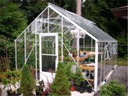 Cottage Glass Greenhouse - Gothic Arch Greenhouses Inc