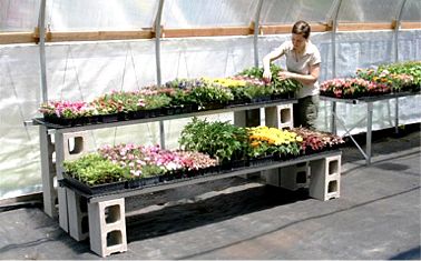 REDI-GRO Poly-Max Greenhouse Bench Systems