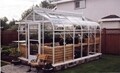 8' W x 12' L white , Pacific Glass Greenhouse Kit