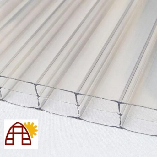 Polycarbonate Panel 16mm Multiwall Wall Clear