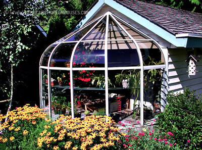 Custom Attached Greenhouse