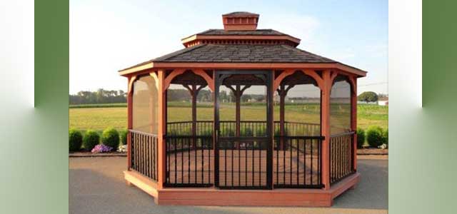 Garden Elliptic Gazebos