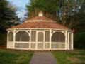 Garden Elliptic Gazebos -  Wood