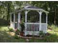 Garden Elliptic Gazebos - White
