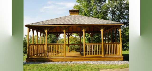 Garden Rectangular Gazebos