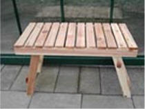 Greenhouse Accessories -All Cedar Benches