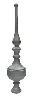 21 "Solar Garden Finials