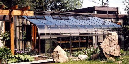 Pacific Glass Lean-To Greenhouses Single Tempered Glass, Brown Color Houses