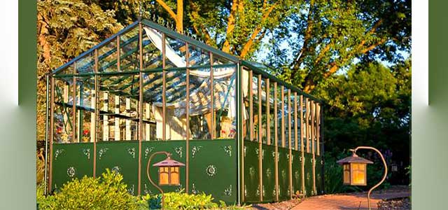 RBH- Glass Greenhouse - Green