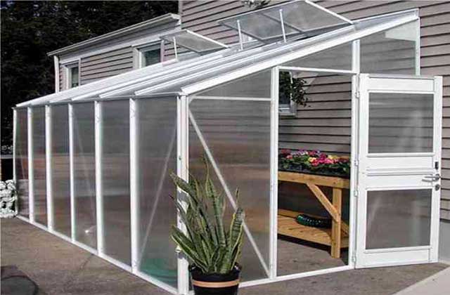 Aluminum Lean To Greenhouse Kits Sale Gothic Arch Greenhouses