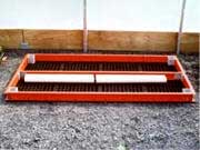 Stationary Growing Bench Systems-Removable Legs