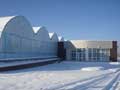 BK Greenhouse Structure with Snow 
