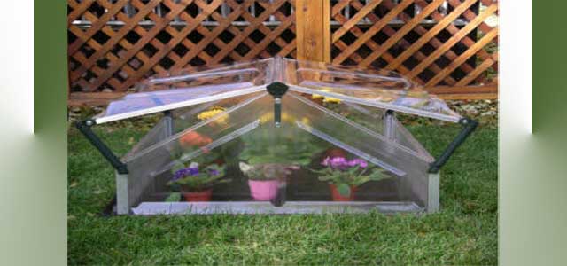 Mini Greenhouse Cold Frame Double