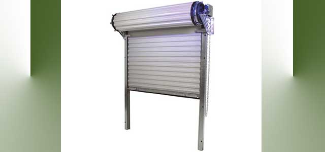 Commercial Steel Roll Up Greenhouse Door - 3400