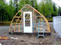 Gothic Arch Greenhouse Projects