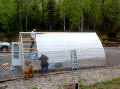 Gothic Arch Greenhouse Projects