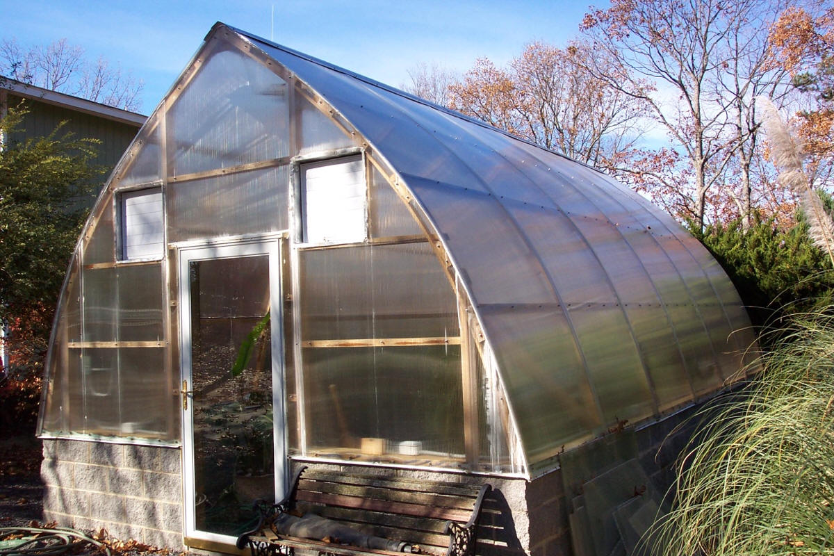 gothic arch greenhouses review - j. tann