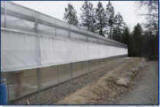 Sidewall roll up curtain