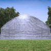 Zippered Clear Roll-Up Door