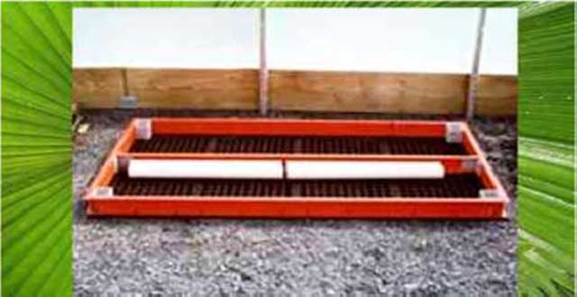 Lifetime Greenhouse Bench-Removable Legs  