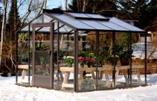 8' W x 8' l DIY Greenhouse 