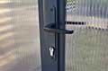 Effectively lockable door