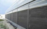 Sidewall with Roll-up curtains