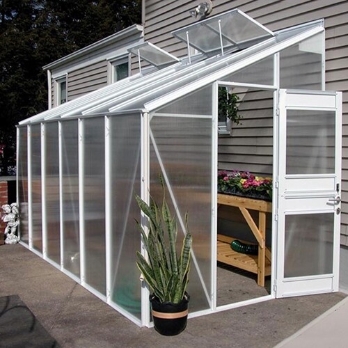  Aluminum Lean-to Greenhouse kits