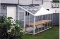 Traditional Glass Lean-to Greenhouse