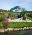 12' W x 20' L Green , Pacific Glass Greenhouse Kit