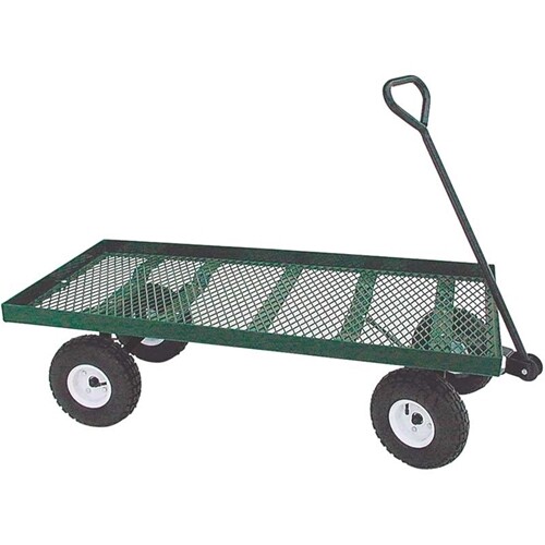 Flat Bed Greenhouse Nursery Carts