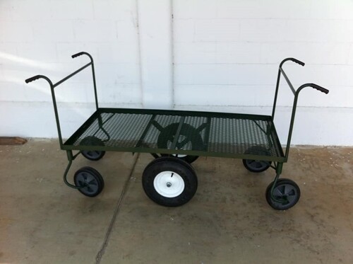 Six-Wheel Push Cart