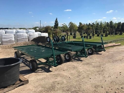 Landscape Tracking Trailer Carts