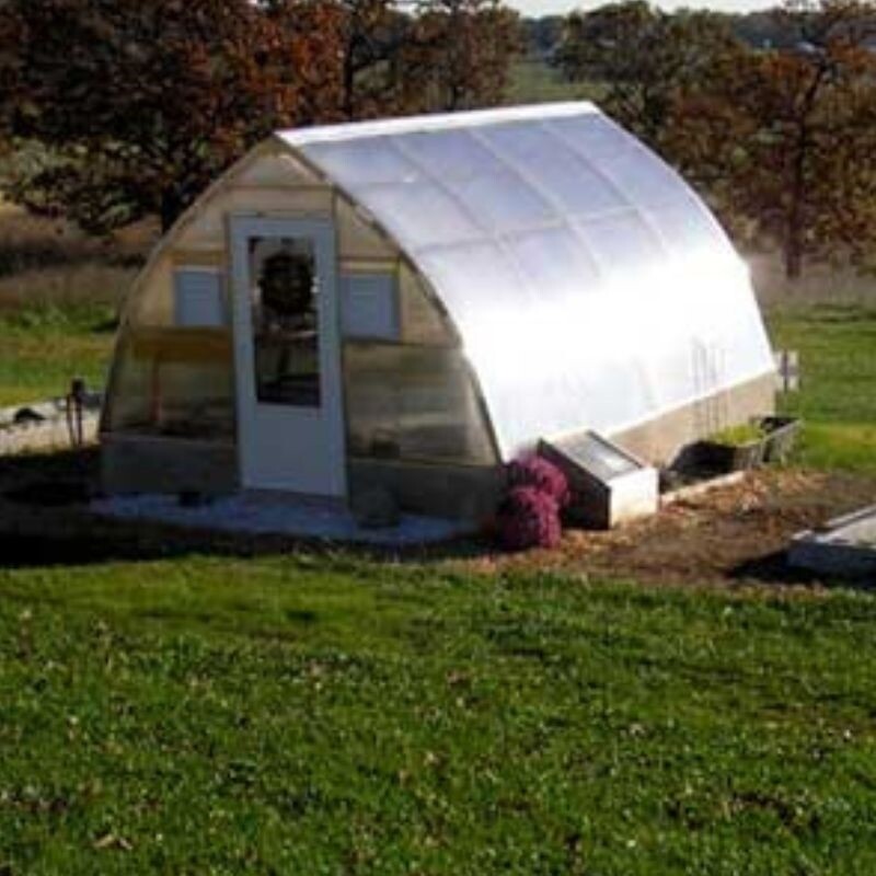 12 ' x 16' Cypress Wooden Greenhouse - Ina Rea Bicknell