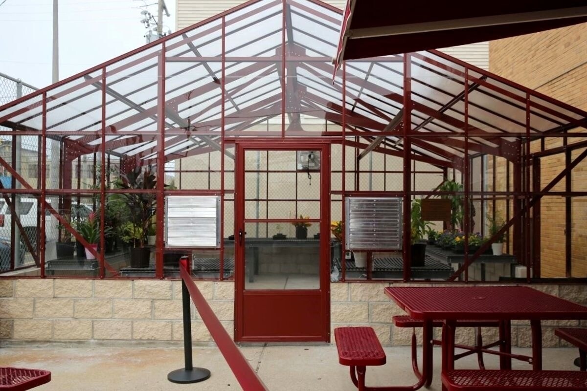 20 '  x  20' TR Glass Greenhouse-Wildwood High School NJ