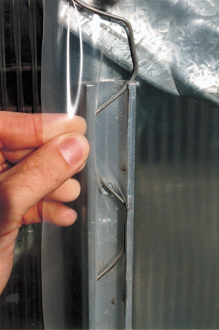 Wiggle Wire® Poly Fastening System Gothic Arch GreenhousesGothic Arch Greenhouses