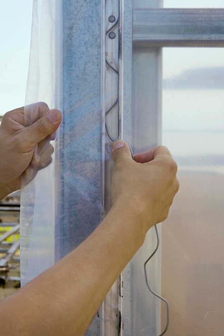 Wiggle Wire® Poly Fastening System Gothic Arch GreenhousesGothic