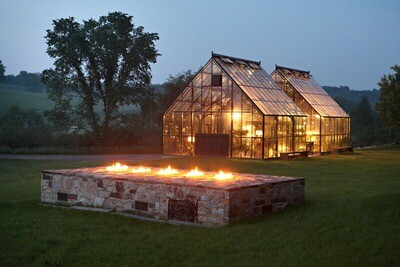 Iconic Glass Greenhouse