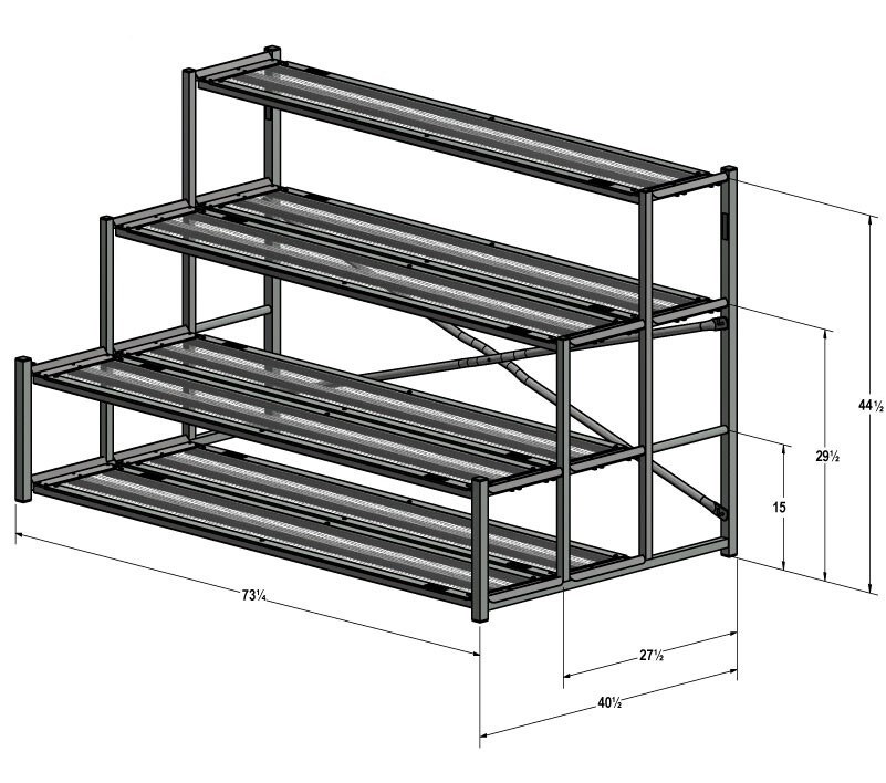 3-Tier Display with Caste