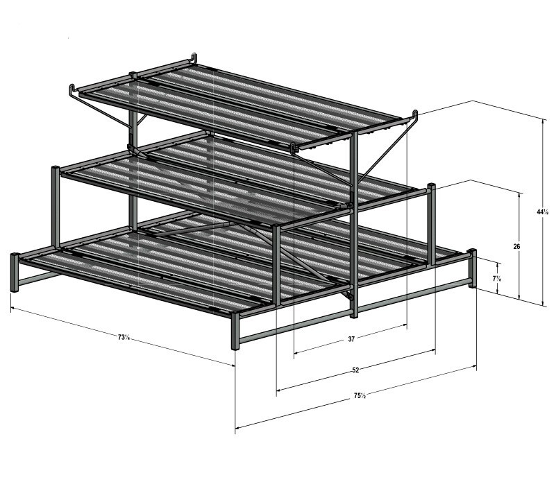 Double Tri-Step Display