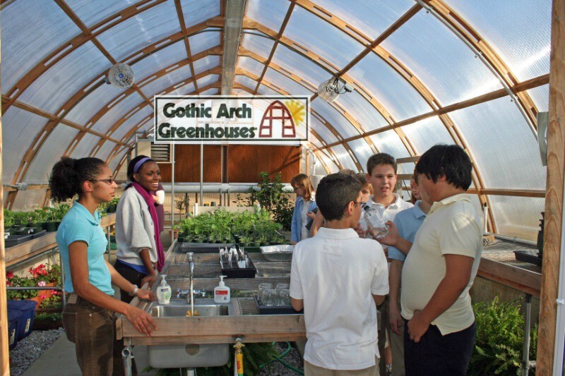 5 Benefits of a Gothic Arch-Style Greenhouse